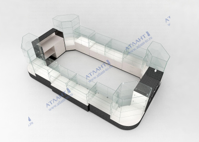 Островной павильон Ступени
