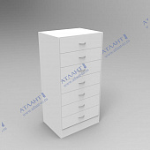 Тумба-комод с семью выдвижными ящиками ТК-1