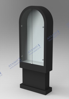 Витрина музейная ВМР-1 без полок