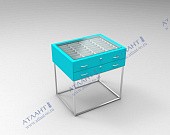 Островной стол для оправ МДФ ОВ-1