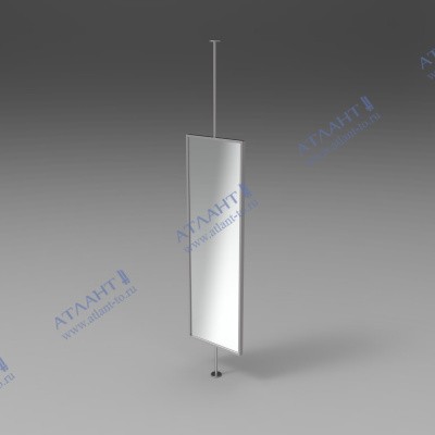 Зеркало прямоугольное пол-потолок