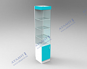 Витрина столбик для оправ с полками ВОП-1